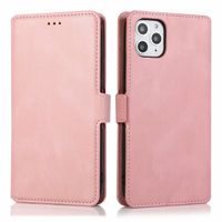 iPhone SE 2020 hoesje - Bookcase - Pasjeshouder - Portemonnee - Kunstleer - Rose Goud