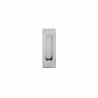 Intersteel Schuifdeurkom rechthoek 170x50mm blind geborsteld RVS