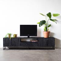 Tv-meubel Pure Black 200cm - Giga Meubel