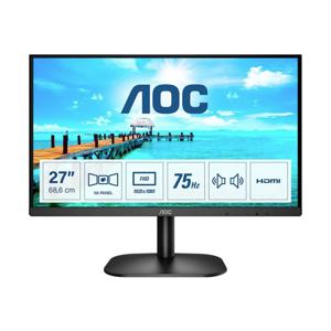 AOC 27B2AM LED-monitor Energielabel E (A - G) 68.6 cm (27 inch) 1920 x 1080 Pixel 16:9 4 ms HDMI, VGA, Audio-Line-in, Hoofdtelefoonaansluiting VA LED