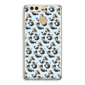 Zeemeermin: Huawei P9 Transparant Hoesje