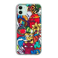 No Rules: iPhone 11 Transparant Hoesje