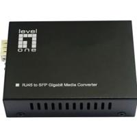 LevelOne GVT-2015 netwerk media converter 1000 Mbit/s Multimode, Single-mode Zwart LevelOne GVT-2015 netwerk media converter 1000 Mbit/s Multimode, Single-mode Zwart