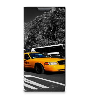 Samsung Galaxy S22 Ultra | Book Cover | New York Taxi Samsung Galaxy S22 Ultra | Book Cover | New York Taxi