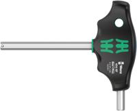 Wera 454 HF T-greep zeskant-schroevendraaier Hex-Plus met vasthoudfunctie, 8 x 100 mm - 05023351001