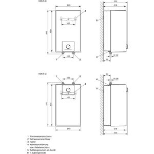 Vaillant VEN 5 VEN 5 Boiler A (A+ - F)