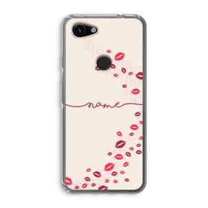 Kusjes: Google Pixel 3a Transparant Hoesje