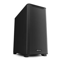 ATX Semi-toren BehuizingSharkoon M30 BLACK ATX E-ATX Zwart