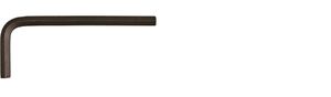 Rotec Inbussleutel kort metrisch 12,0x125mm (zwart) - 8780120