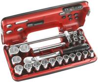 Facom compacte doos 1/2''6-kant met ratel met stofdichte kop - glijdend handvat - sl.dbox4