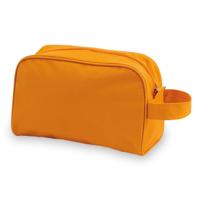 Toilettas oranje met handvat 21,5 cm voor kinderen