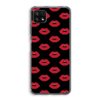 Lips: Samsung Galaxy A22 5G Transparant Hoesje