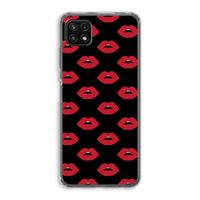 Lips: Samsung Galaxy A22 5G Transparant Hoesje