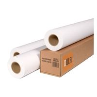 DULA - Plotterpapier - inkjetpapier - 610mm x 50m - 75 gram - 9 rollen - A1 oversize papier - 24 inch - thumbnail