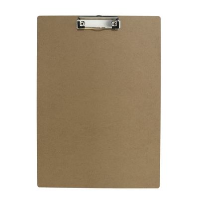 Clipboard/klembord houtkleur B4 formaat 28 x 39 cm