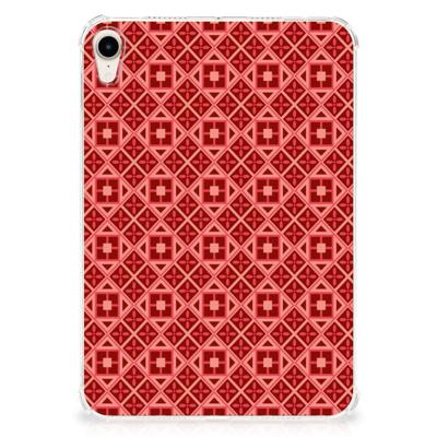 Apple iPad mini 6 (2021) Hippe Hoes Batik Rood Apple iPad mini 6 (2021) Hippe Hoes Batik Rood