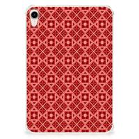 Apple iPad mini 6 (2021) Hippe Hoes Batik Rood