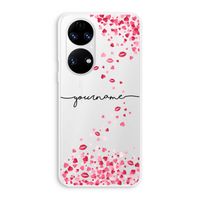Hartjes en kusjes: Huawei P50 Transparant Hoesje