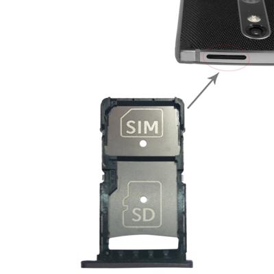 SIM-kaarthouder + Micro SD Card lade voor Motorola Droid Turbo 2 / XT1585(Grey)