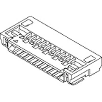 Molex 51441-2472 FFC/FPC-aansluiting Inhoud: 1 stuk(s) Tape on Full reel