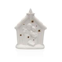 Kerstversiering Versa Wit Geboorte/Bethlehem 4,8 X 14,3 X 11 CM Decoratieve figuren