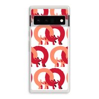 Dogs: Google Pixel 6 Pro Transparant Hoesje