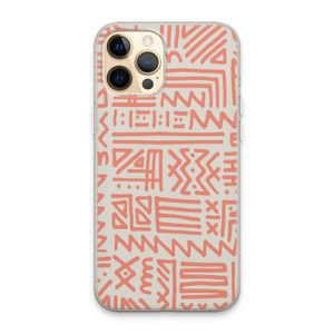 Marrakech Pink: iPhone 13 Pro Max Transparant Hoesje