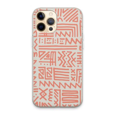 Marrakech Pink: iPhone 13 Pro Max Transparant Hoesje