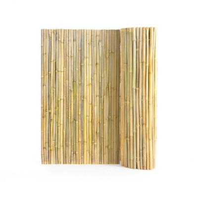 VEVOR Natural Rolled Bamboo Fence, milieuvriendelijke bamboe privacy schutting, 1,22 m H x 2,44 m L x 1,90 m D, decoratief bamboe privacy scherm voor tuin, achtertuin, balkon, terras, zwembad