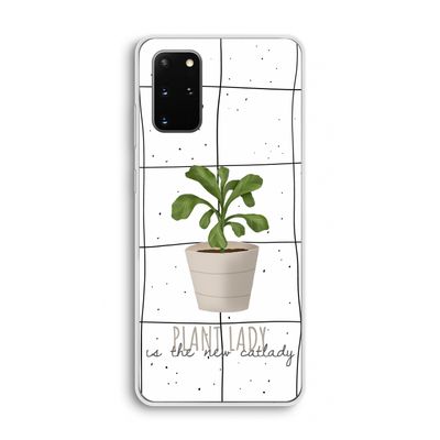 Kamerplant op vensterruit: Samsung Galaxy S20 Plus Transparant Hoesje