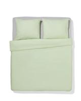 HEMA Dekbedovertrek 200x200/220cm zacht katoen lichtgroen (lichtgroen)