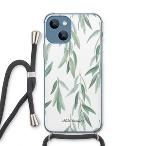 Branch up your life: iPhone 13 Transparant Hoesje met koord