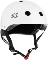 V2 Mini Lifer White Gloss - Skate Helm - thumbnail