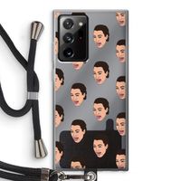 Ugly Cry Call: Samsung Galaxy Note 20 Ultra / Note 20 Ultra 5G Transparant Hoesje met koord Ugly Cry Call: Samsung Galaxy Note 20 Ultra / Note 20 Ultra 5G Transparant Hoesje met koord