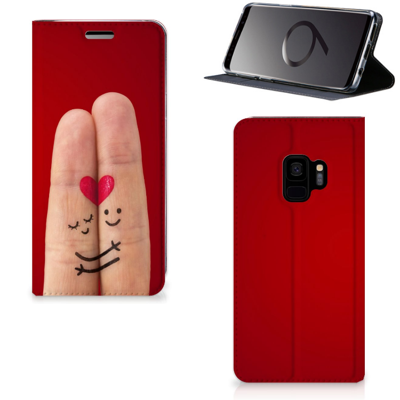 Samsung Galaxy S9 Hippe | Standcase | Liefde - Origineel Romantisch Cadeau