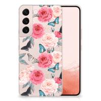 Samsung Galaxy S22 | TPU Case | Butterfly Roses