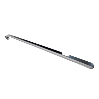 Gerimport Schoenlepel - 51 cm - metaal - zilver - met haak - instaphulp - schoenen