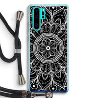 Roses Are Red: Huawei P30 Pro Transparant Hoesje met koord