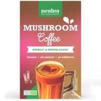 Purasana Instant mushroom coffee 6x3g bio Purasana Instant mushroom coffee 6x3g bio