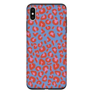 Leopard blue: iPhone XS Max Tough Case