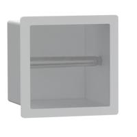 Fortifura Calvi Toiletrolhouder - inbouw - 17.3x17.3x15.3cm - Mat wit SW1126062 Fortifura Calvi Toiletrolhouder - inbouw - 17.3x17.3x15.3cm - Mat wit SW1126062