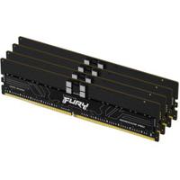 Kingston Technology FURY 128GB 6400MT/s DDR5 ECC Reg CL32 DIMM (set van 4) Renegade Pro EXPO - thumbnail