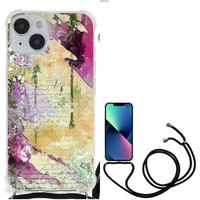 Back Cover iPhone 14 Letter Painting - thumbnail