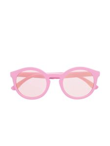 Dolce & Gabbana Kids lunettes de soleil à monture ronde - Rose