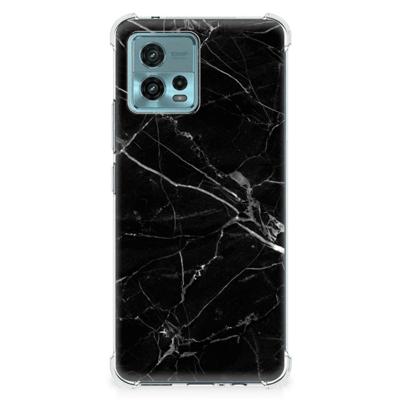 otorola Moto G72 Anti-Shock Hoesje Marmer Zwart - Origineel Cadeau Vader otorola Moto G72 Anti-Shock Hoesje Marmer Zwart - Origineel Cadeau Vader