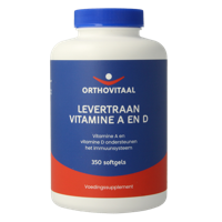 Levertraan vitamine A en D 350 Softgels