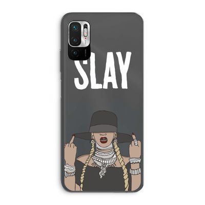 Slay All Day: Xiaomi Redmi Note 10 5G Transparant Hoesje