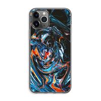 Black Unicorn: iPhone 11 Pro Max Transparant Hoesje