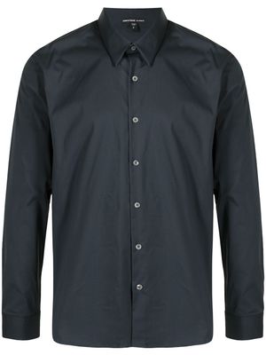 James Perse chemise à coupe stretch - Bleu