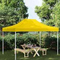 VidaXL Partytentdak 270 g/m² 4x3 m geel